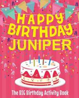 Happy Birthday Carla - The Big Birthday Activity Book: (personalized Children's Activity Book) 1718603517 Book Cover
