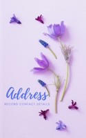 Adressbook: Tabbed in Alphabetical Order, Perfect for Keeping Track of Addresses, Email, Mobile, Work & Home Phone Numbers, Social Media & Birthdays B0858S8NFG Book Cover
