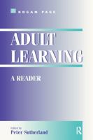 Adult Learning: A Reader 0749427957 Book Cover