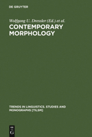 Contemporary Morphology 3110123495 Book Cover
