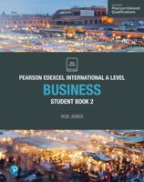 Pearson Edexcel International A Level Business Student Book 1292239166 Book Cover