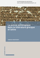 La Poesie Astrologique Dans La Litterature Grecque Et Latine 3796540767 Book Cover