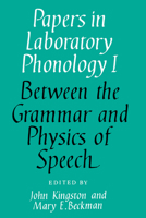 Papers in Laboratory Phonology 0521368081 Book Cover