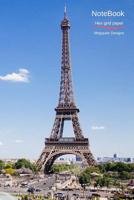 Notebook: Hex Grid Paper with Paris on Cover Organic Chemistry and Geometry Honeycomb Hex Exercise Book 1092297944 Book Cover