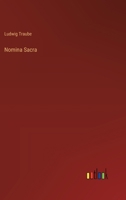 Nomina Sacra 3368486349 Book Cover