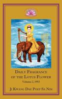 Daily Fragrance of the Lotus Flower Vol. 2 193684303X Book Cover