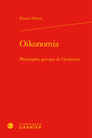 Oikonomia: Philosophie Grecque de l'Economie (Kainon - Anthropologie de la Pensee Ancienne) 2406106705 Book Cover