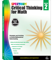 Spectrum Critical Thinking for Math, Grade 2 1483835499 Book Cover