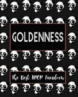 GOLDENNESS The Best KPOP Fandom: Best KPOP Gift Fans Cute Panda Monthly Planner 8x10 Book 110 Pages Book 1707937745 Book Cover