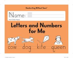 Letters and Numbers for Me 1891627570 Book Cover