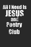 Poetry Club Notebook for Christian Poets 120 Pages Lined 1691077429 Book Cover
