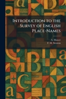 Introduction to the Survey of English Place-Names 1025367642 Book Cover