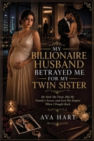 MY BILLIONAIRE HUSBAND BETRAYED ME FOR MY TWIN SISTER: He Stole My Trust, Hid My Family's Secret, and Lost His Empire When I Fought Back B0HGLK8CSM Book Cover