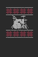 Christmas Drums: Graph Paper Notebook (6 x 9 - 120 pages) Christmas Themed Notebook for Daily Journal, Diary, and Gift 1700680269 Book Cover