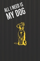 All I need is my Morning coffee and my Dog: A diary for me and my dogs adventures 1658782097 Book Cover