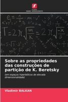 Sobre as propriedades das construções de partição de K. Beretsky 6206983773 Book Cover