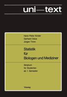 Statistik Fur Biologen Und Mediziner 3528033436 Book Cover