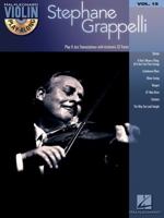 Stephane Grappelli Violin Play-Along Volume 15 Bk/Cd 1423486471 Book Cover