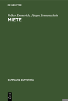 Miete. Handkommentar 3110117975 Book Cover