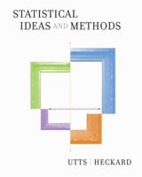 Statistical Ideas and Methods 0534402844 Book Cover