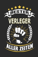 Bester Verleger aller Zeiten: Notizbuch, Notizblock, 110 linierte Seiten, kann auch als Dekoration in Form eines Schild bzw. Poster verwendet werden 1695939921 Book Cover