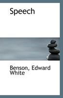 Speech 1113548347 Book Cover