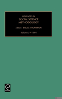 Advances in Social Science Methodology, Volume 3 1559383798 Book Cover