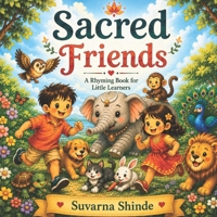 Sacred Friends : Animals in Hindu Stories: A Rhyming Book for Little Learners (Picture books for Kids From YogisDepot) B0H215C1JZ Book Cover