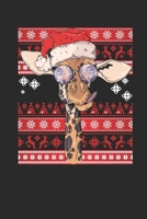 Ugly Christmas - Giraffe : Graph Paper Journal (6 X 9 - 120 Pages/ 5 Squares per Inch) - Ugly Christmas Gift and Holiday Planner for Women, Men, Teens and Kids 1710774304 Book Cover