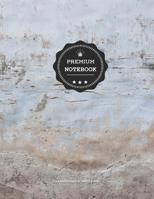 Premium Notebook: XXL Artist`s Sketch Book: 8.5" X 11" Inches, Personalized Artist Drawing Book "abstract 007" 110 Pages, Drawing, Sketching and Creative Art Works. Notebook and Sketchbook to Draw 109229533X Book Cover