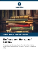 Einfluss von Horaz auf Boileau (German Edition) 6209975801 Book Cover