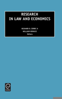 Research in Law and Economics 0762303085 Book Cover