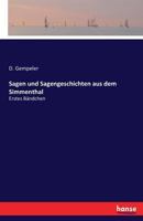 Sagen Und Sagengeschichten Aus Dem Simmenthal 3741108375 Book Cover