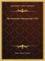 The Francken Manuscript 1783 1162562625 Book Cover