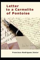 Letter to a Carmelite of Pontoise 1092116478 Book Cover