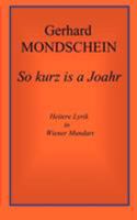 So kurz is a Joahr 3831108366 Book Cover