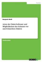 Arten der Dialer-Software und M�glichkeiten des Schutzes vor unerw�nschten Dialern 3638672549 Book Cover