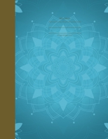 Mandala Math Notebook 4633109588 Book Cover
