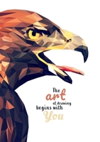 Drawing Ideas Eagle: A blank A5 dummy for your drawings 1471090418 Book Cover