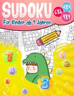 Sudoku – Für Kinder ab 9 Jahren: 300 Sudoku Rätsel Im Format 9x9 In Einfach, Mittel Und Schwer (German Edition) B08J58PJS2 Book Cover