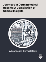 Journeys in Dermatological Healing: A Compilation of Clinical Insights 1022902261 Book Cover