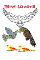 Bird lovers: Great bird coloring book. It consists of 52 pictures B08SB8L7YT Book Cover