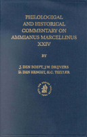 Philological and Historical Commentary on Ammianus Marcellinus XXVIII 9004123350 Book Cover