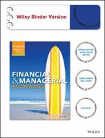 Financial and Managerial Accounting [with WileyPLUS Access Code] 111800423X Book Cover