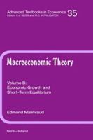 Macroeconomic Theory: A Textbook on Macroeconomic Knowledge and Analysis : Framework, Households and Firms (ADVANCED TEXTBOOKS IN ECONOMICS) (Advanced Textbooks in Economics) 0444828621 Book Cover
