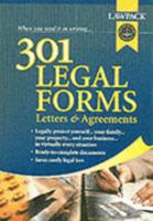 301 Legal Forms,Letters and Agreements (Legal Guides) 1904053661 Book Cover