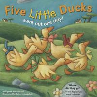 Five Little Ducks Reissue with CD (Lift the Flap Book & CD) 1857143957 Book Cover