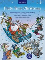 Flute Time Christmas: A Stockingful of 32 Easy Pieces 0193379279 Book Cover