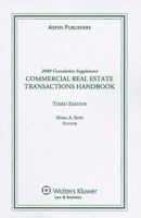 Cumulative Supplement Commercial Real Estate Transactions Handbook 0735575061 Book Cover