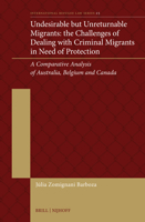 Undesirable But Unreturnable Migrants: The Challenges of Dealing with Criminal Migrants in Need of Protection: A Comparative Analysis of Australia, Belgium and Canada (International Refugee Law) 9004719903 Book Cover